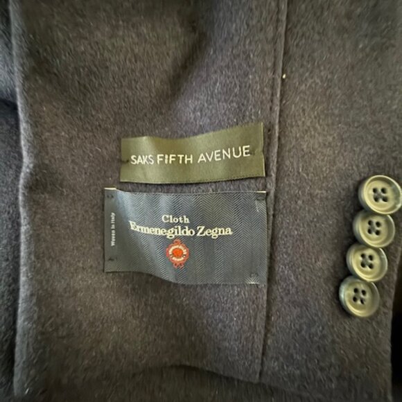 Ermenegildo Zegna Overcoat - Saks Fifth Avenue - Picture 2 of 9